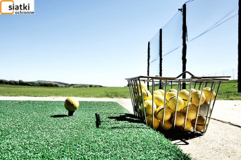 Siatki Ozorków - Siatki na strzelnice golfowe, produkowana na wymiar dla terenów Ozorkowa